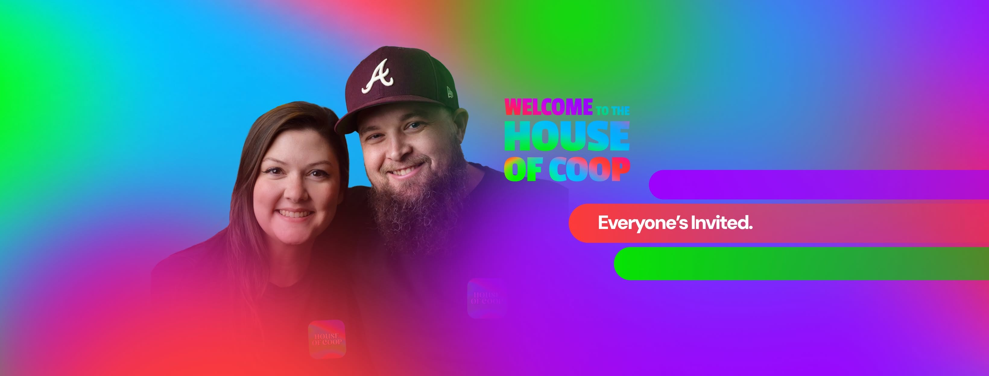 Ashley and Jacob — Welcome to the House of Coop. Everyone’s invited.