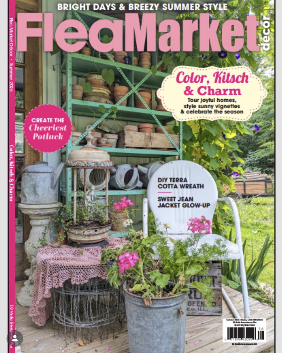 Flea Market Decor Summer 2026 magazine cover